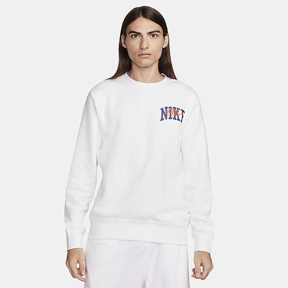 Sueter blanco nike on sale
